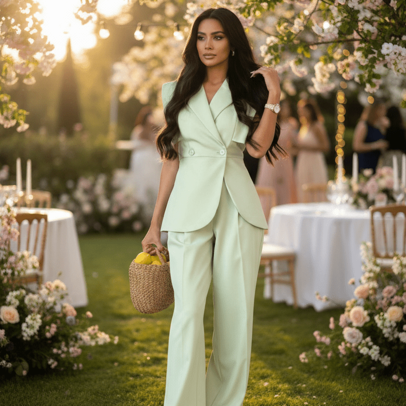 Elegantni Ženski Komplet Odijelo – Ženska odjeća – Univerzalna – slika 5