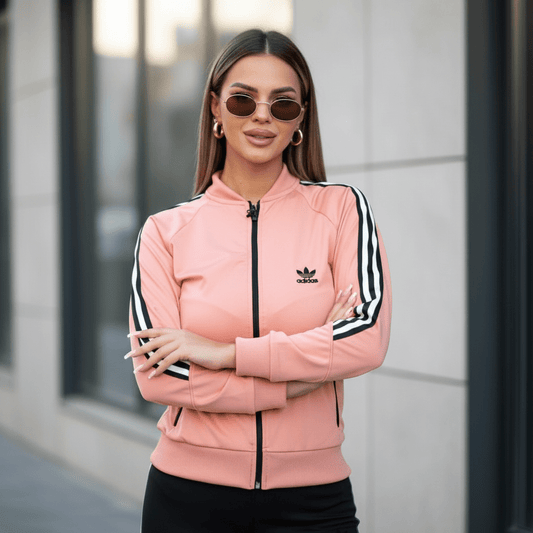 Elegantni Ženski Sportski Komplet – Sportska odjeća – M Breskva – slika 1