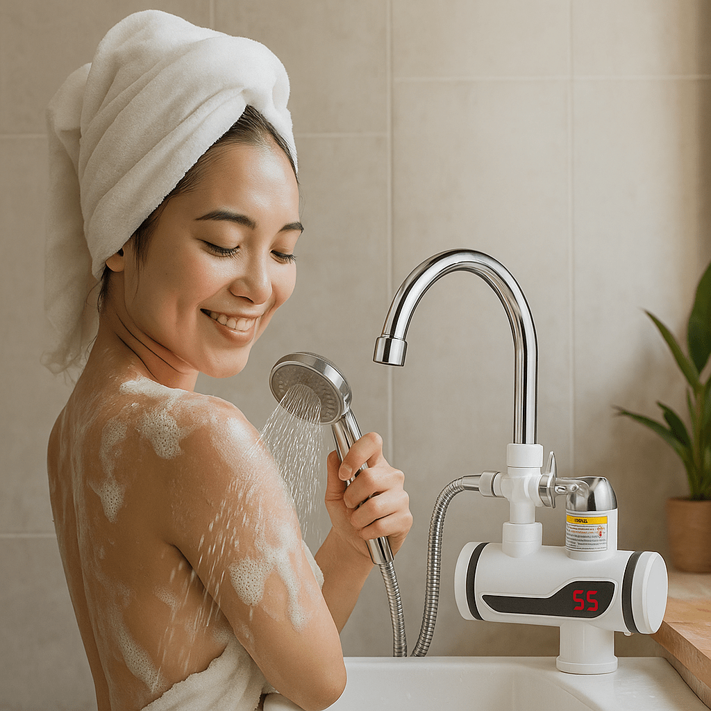 Električna česma s tušem - SAMO KLIKNI