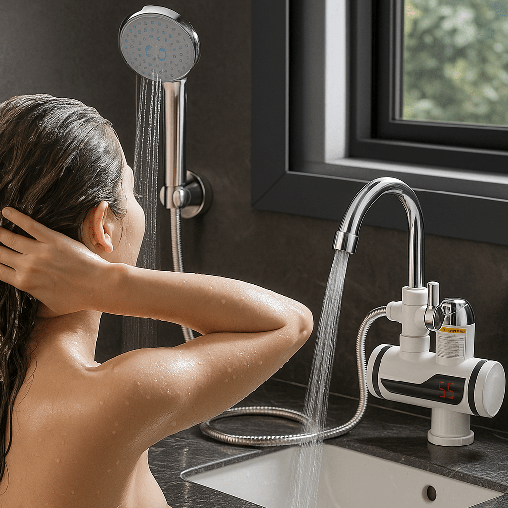 Električna česma s tušem - SAMO KLIKNI