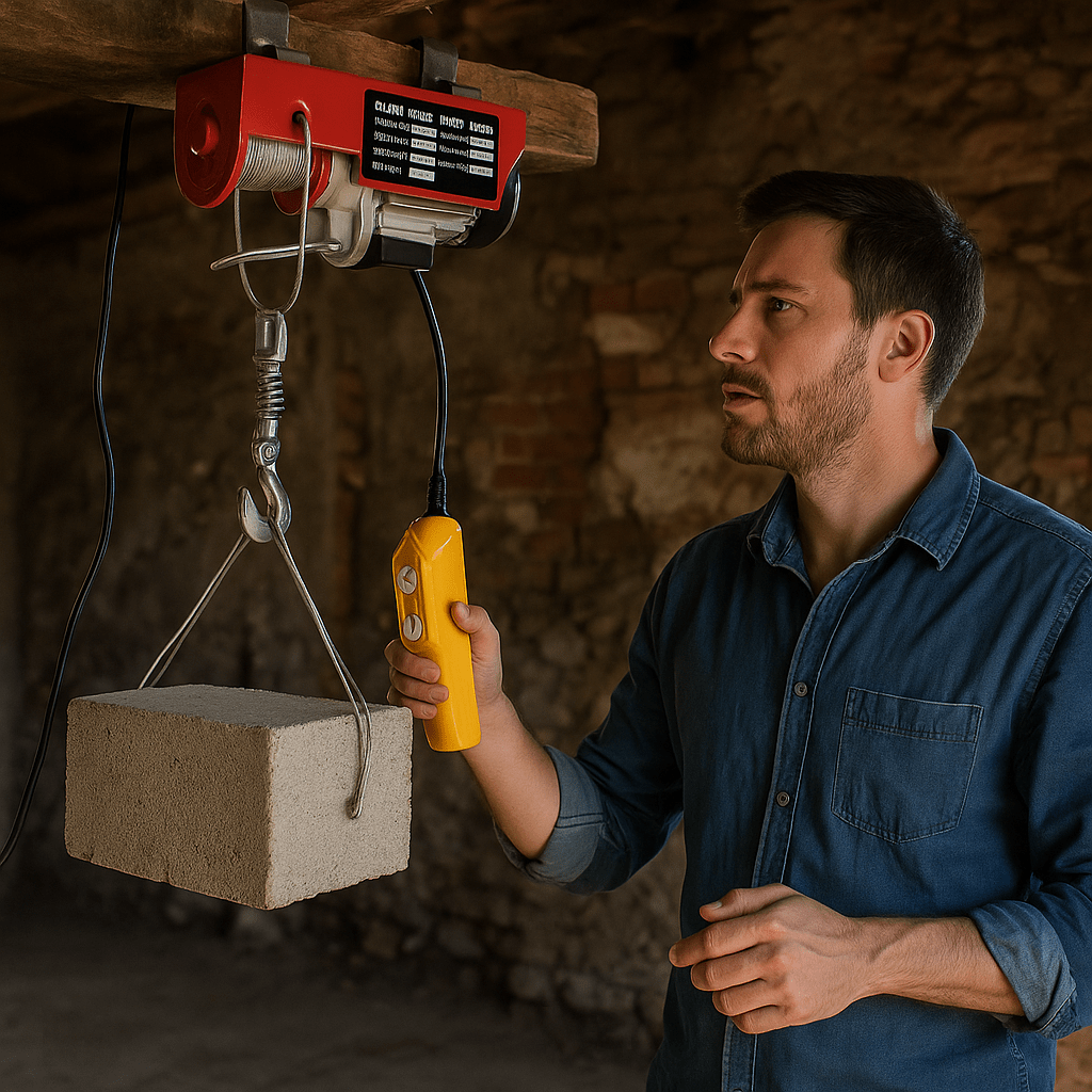 Električna dizalica (vrabac) – 200 kg - SAMO KLIKNI