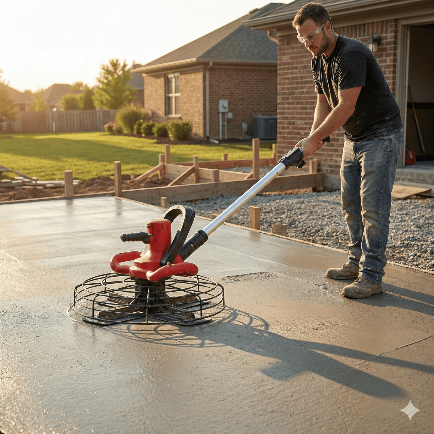 Električna gletarica “Helikopter” za beton – – – slika 1