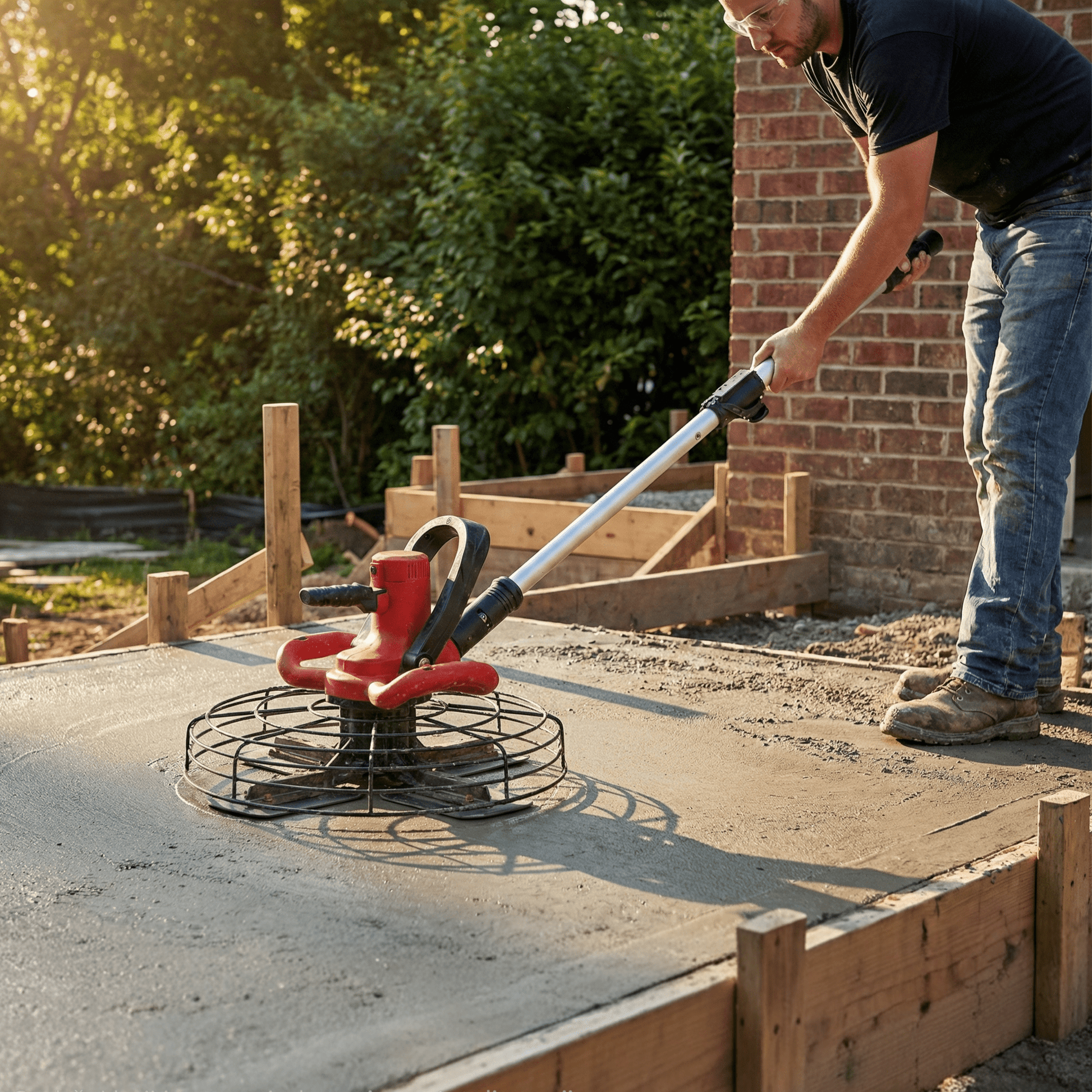 Električna gletarica “Helikopter” za beton – – – slika 2
