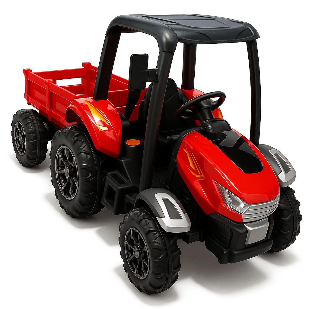 Električni Dječji Traktor s Prikolicom 4x4 - SAMO KLIKNI