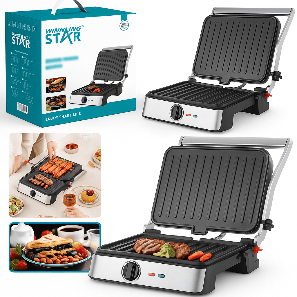 Električni Grill Toster 2200W - SAMO KLIKNI