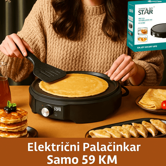 Električni Palačinkar 1200W - SAMO KLIKNI
