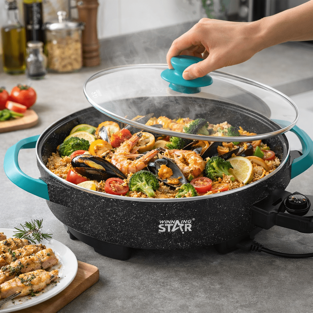 Električni pekač s granitnim premazom – – – slika 3