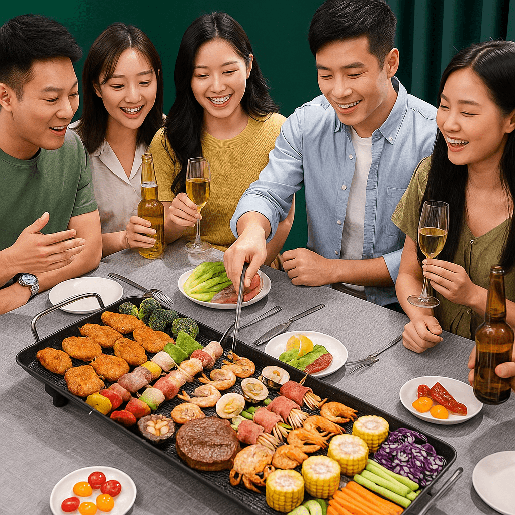 Električni ravni roštilj – – – slika 5