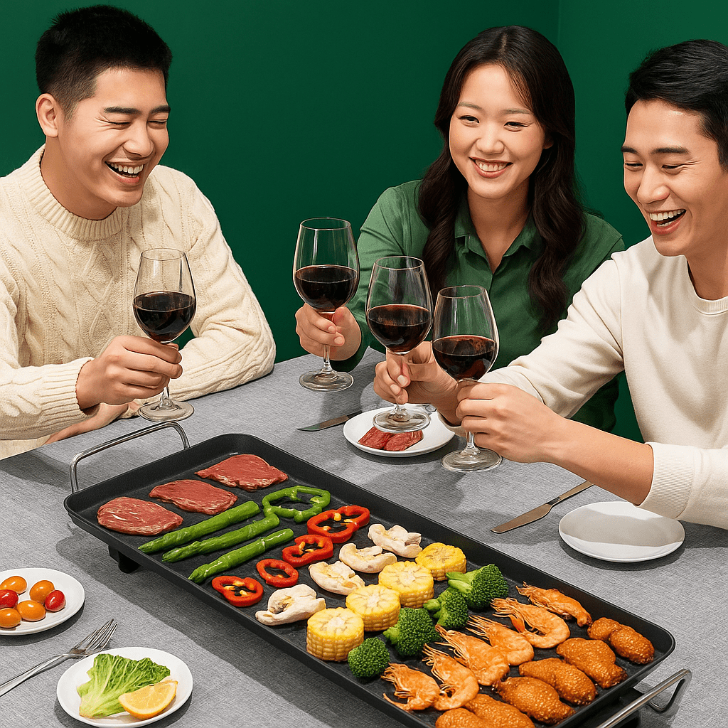 Električni ravni roštilj – – – slika 3