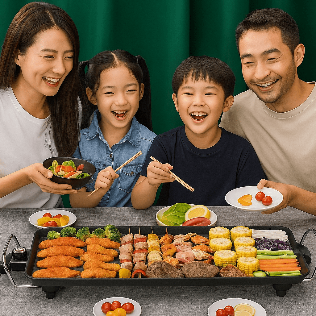 Električni ravni roštilj – – – slika 2