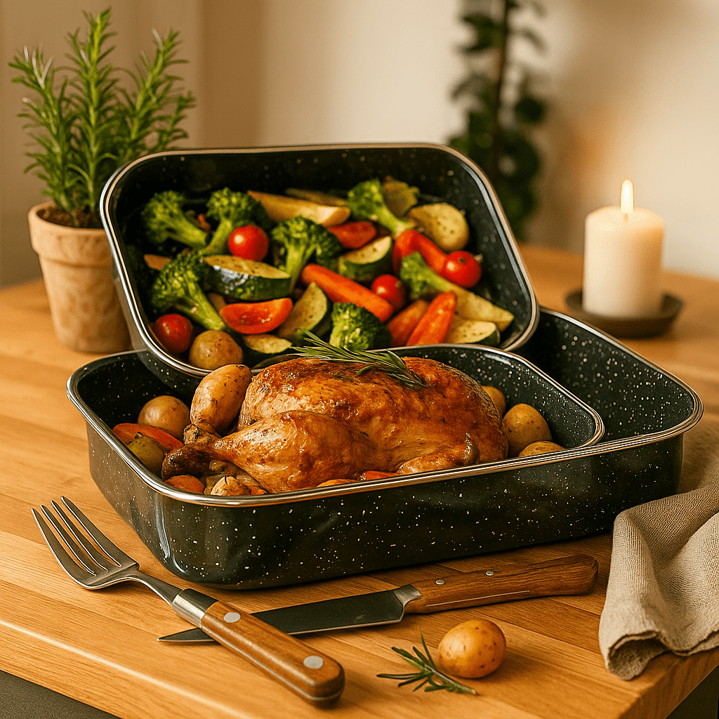 Emajlirane tepsije za pečenje - SAMO KLIKNI