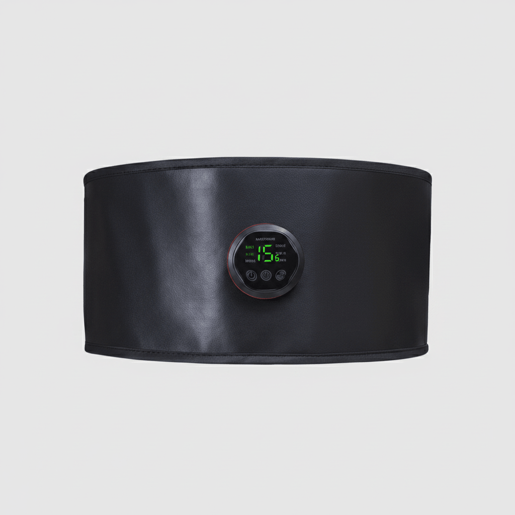 EMS Abdominalni Stimulator Mišića – Fitness Oprema – Crna Univerzalna – slika 2