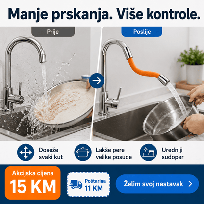 Fleksibilni Produžetak za Česmu 50 cm – – – slika 2