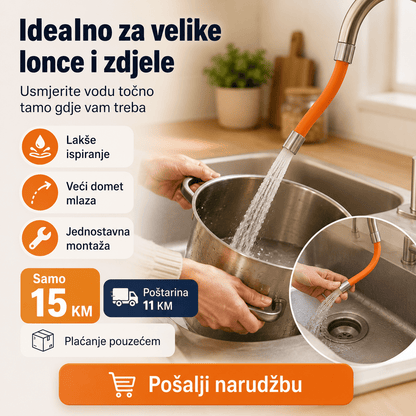 Fleksibilni Produžetak za Česmu 50 cm – – – slika 6