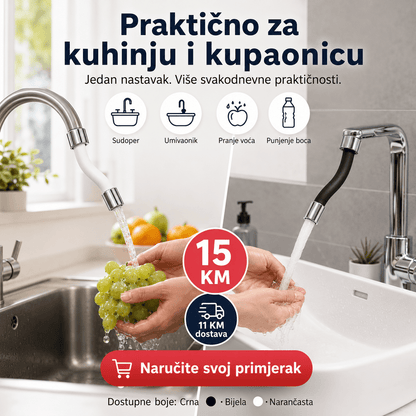 Fleksibilni Produžetak za Česmu 50 cm – – – slika 5