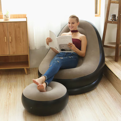 Fotelja s Tabureom na Napuhavanje – – – slika 5