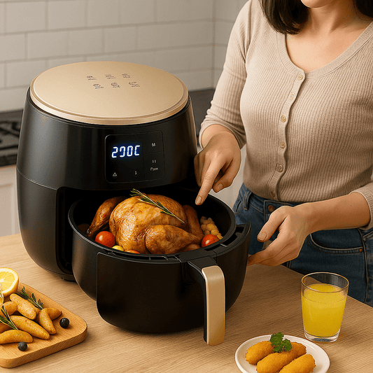 Friteza Na Vrući Zrak (6L, 2400W) - SAMO KLIKNI