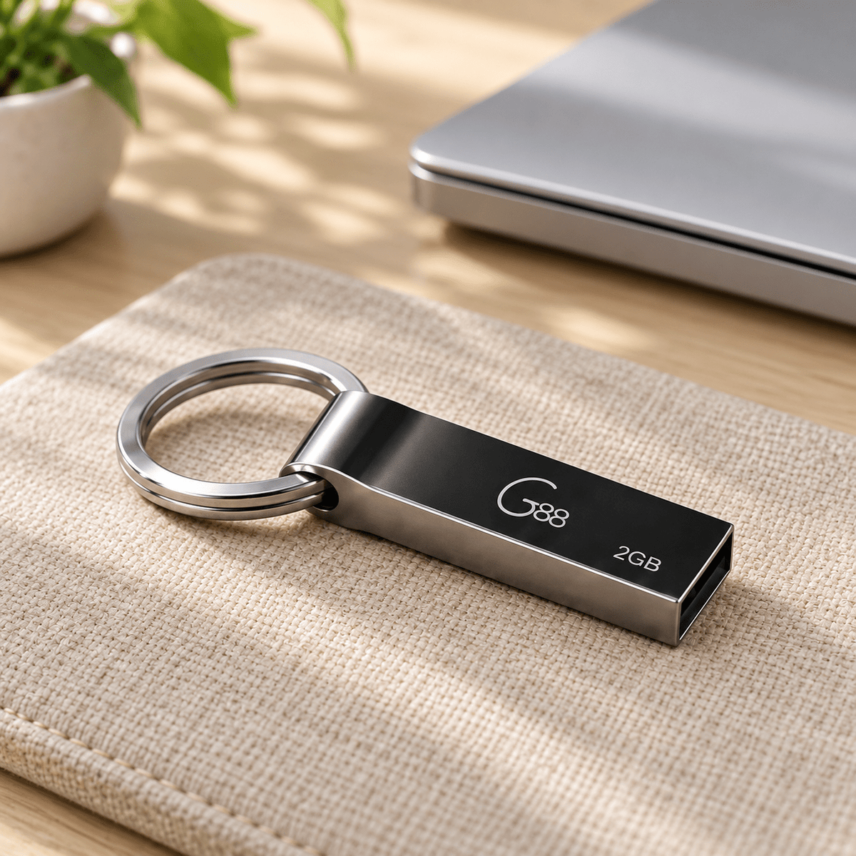 G88 USB memorija s metalnim prstenom – 2, 16 ili 32 GB – USB memorije G88 – 2 GB – slika 5