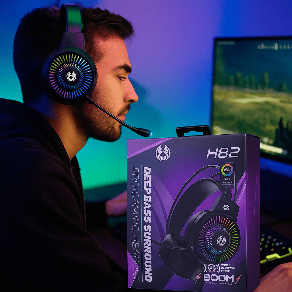 Gaming Slušalice H82 - SAMO KLIKNI