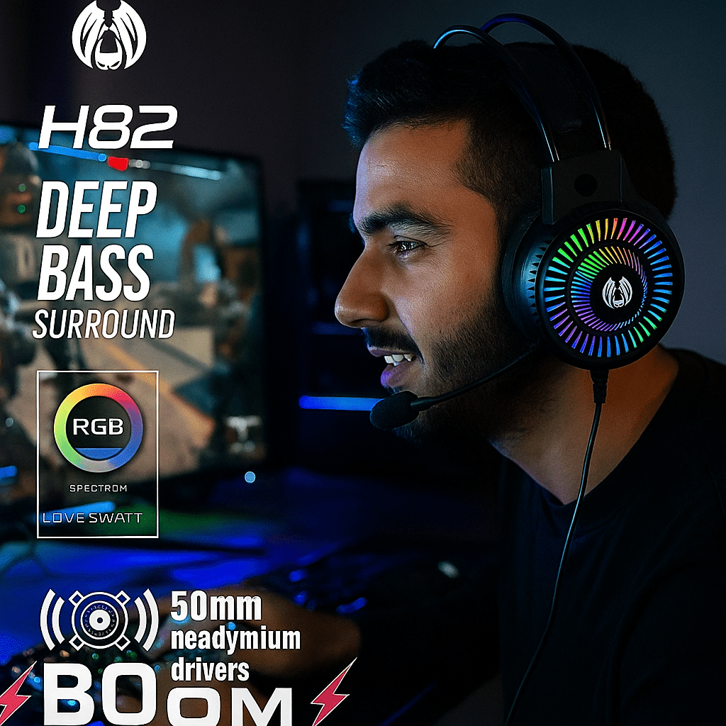 Gaming Slušalice H82 - SAMO KLIKNI