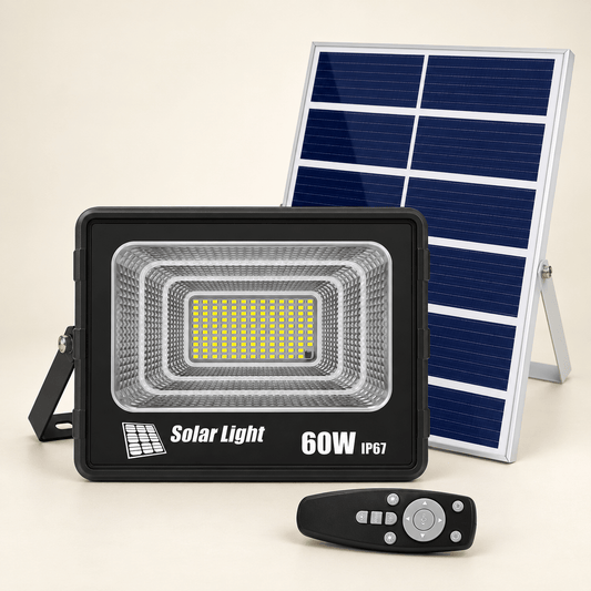 GDSUPER GD-H solarni reflektor s panelom i daljinskim – Solarni reflektori – GD-60H – slika 1