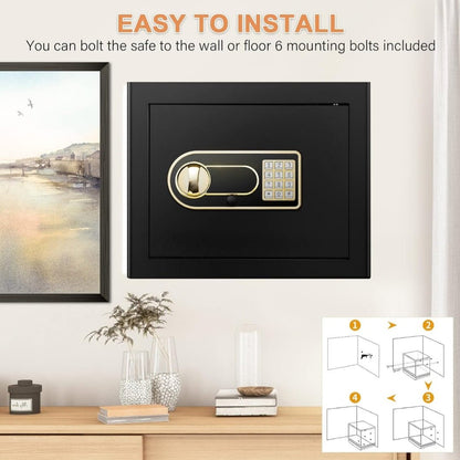 "Gold" Digitalni Sef sa šifrom i ključem – – – slika 7