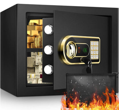 "Gold" Digitalni Sef sa šifrom i ključem – – – slika 2
