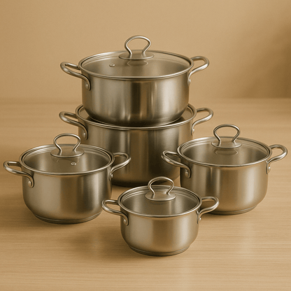 Gourmet Pro 10 - dijelni set lonaca – – – slika 1