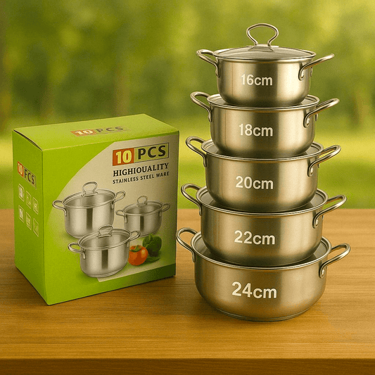 Gourmet Pro 10 - dijelni set lonaca – – – slika 2