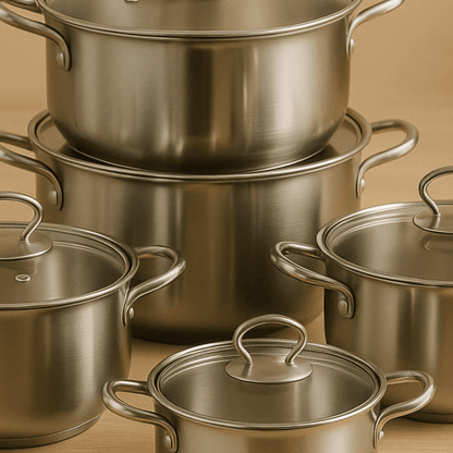 Gourmet Pro 10 - dijelni set lonaca – Posuđe i Kuhinjski Pribor – – slika 3