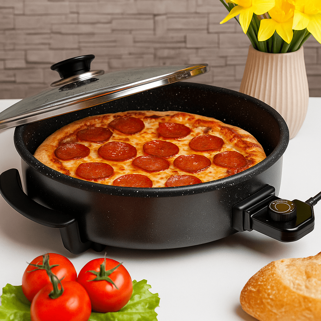 Granitni Električni Pica Pekač 36 CM – – – slika 2