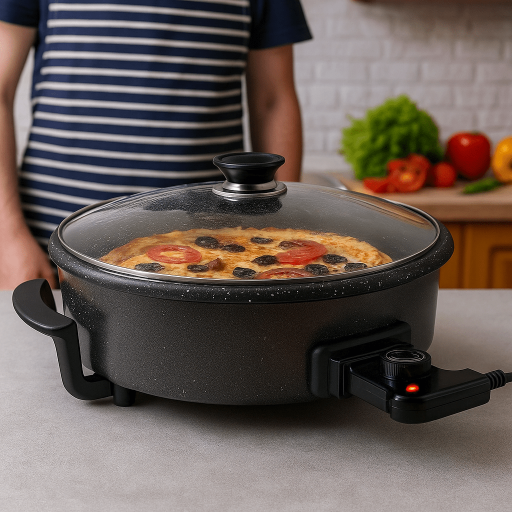 Granitni Električni Pica Pekač 36 CM – – – slika 4