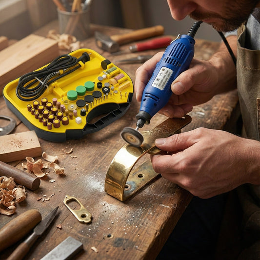 Gravirka/brusilica s 210 - dijelnim setom dodataka – – – slika 1