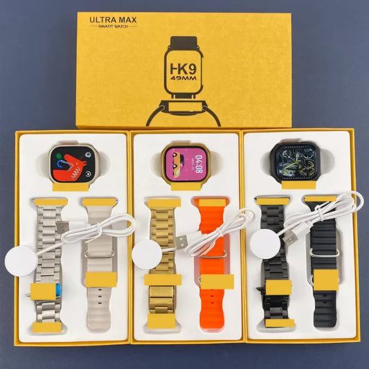 HK.9 Ultra Pametni Sat – – Crni – slika 1