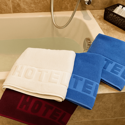 Hotelski Ručnici Premium Kvalitete – – 70x140cm Bijeli – slika 1