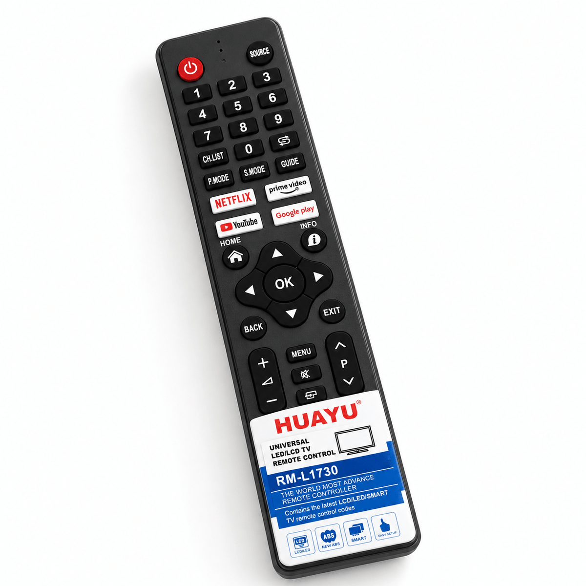 HUAYU RM-L1730 univerzalni daljinski upravljač – Univerzalni daljinski HUAYU RML1730 – – slika 1