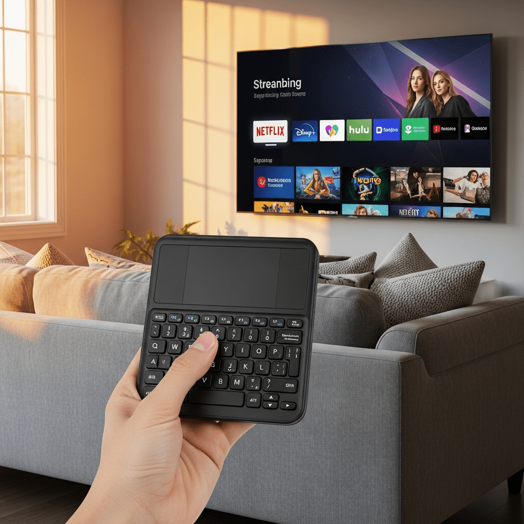 i8 Mini Bežična Tipkovnica s Touch Padom – Mobiteli i Mobilna Elektronika – – slika 2