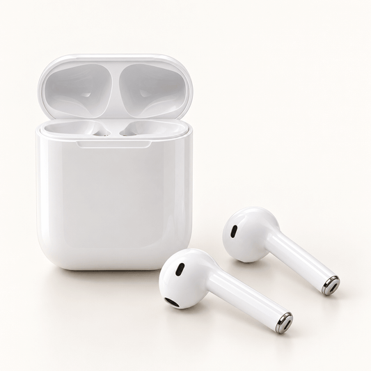 i9S-TWS bijele Bluetooth slušalice s kutijicom – Bežične slušalice i9S-TWS – – slika 1