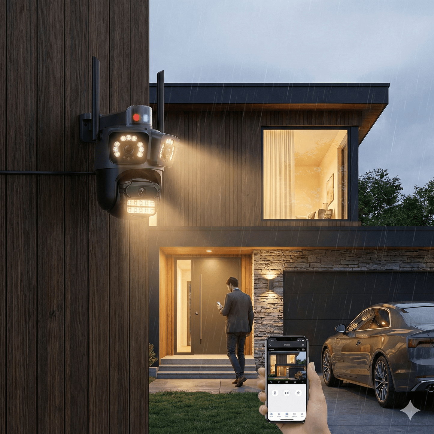 iCSee PTZ 3 - u - 1 Pametna Vanjska Kamera – – – slika 3