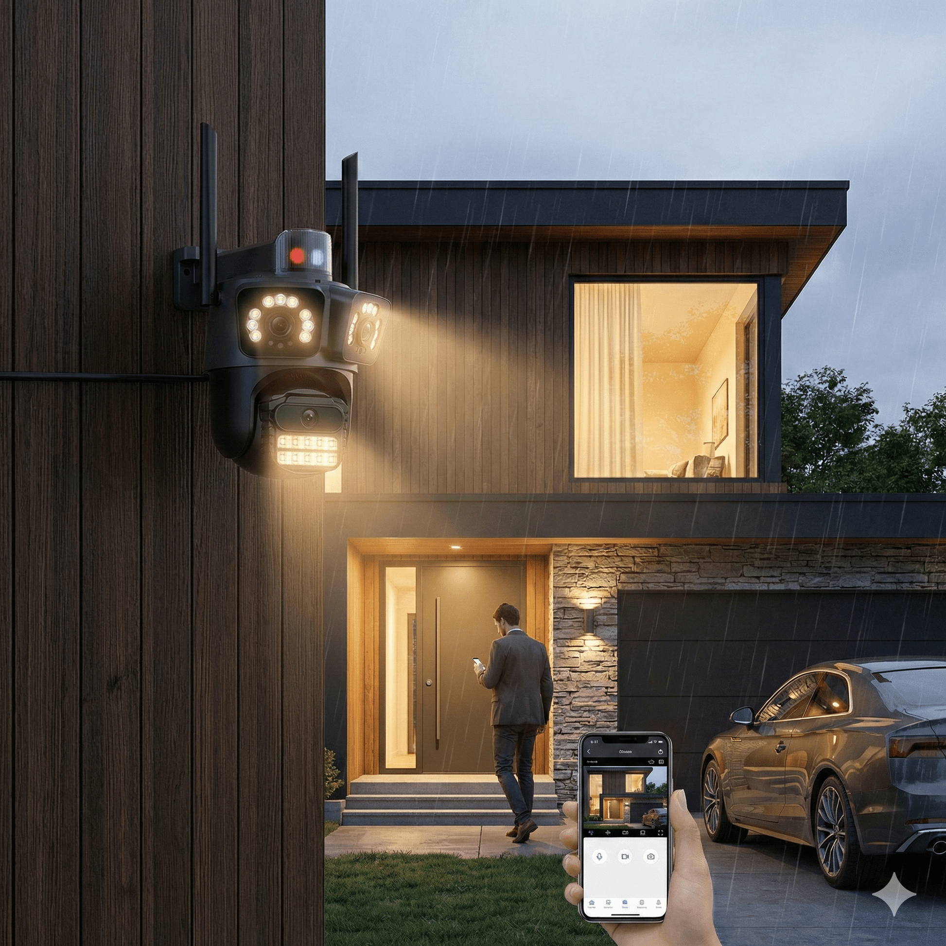 iCSee PTZ 3 - u - 1 Pametna Vanjska Kamera – – – slika 3