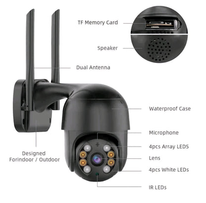 IcSee Wi - Fi kamera 8 MP – – – slika 7