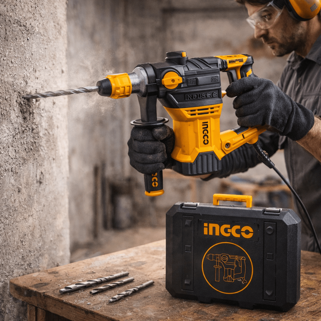 Ingco Rotacijska Čekić - Bušilica – – – slika 1