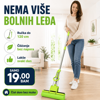 Inovativni Mop s Teleskopskom Ručkom – Kućanski Pribor i Čišćenje – – slika 8
