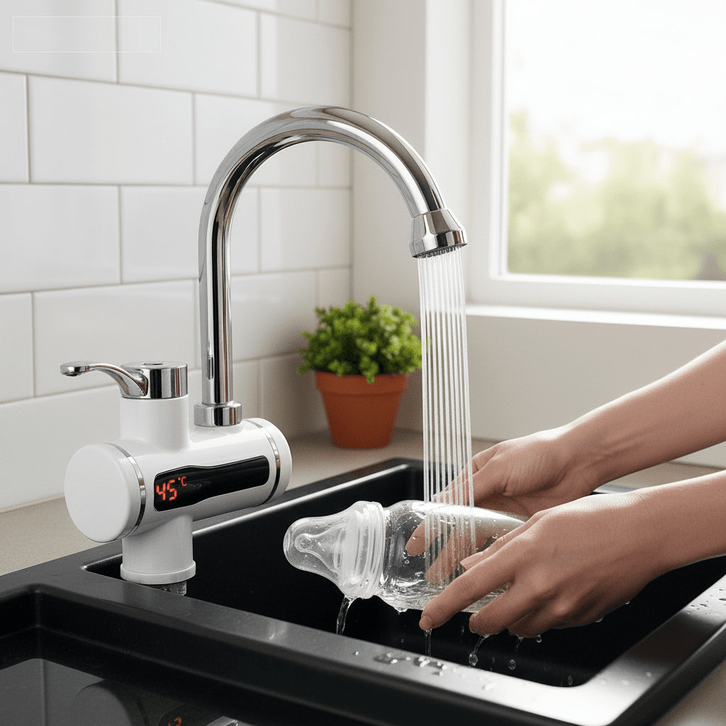 Instant Česma s Grijačem – – Stojeći – slika 7