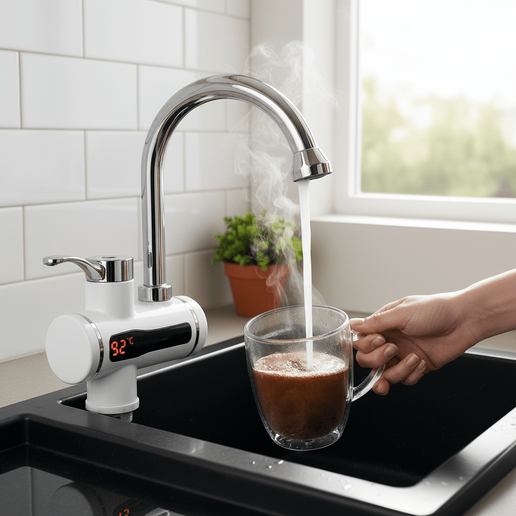 Instant Česma s Grijačem – – Stojeći – slika 6