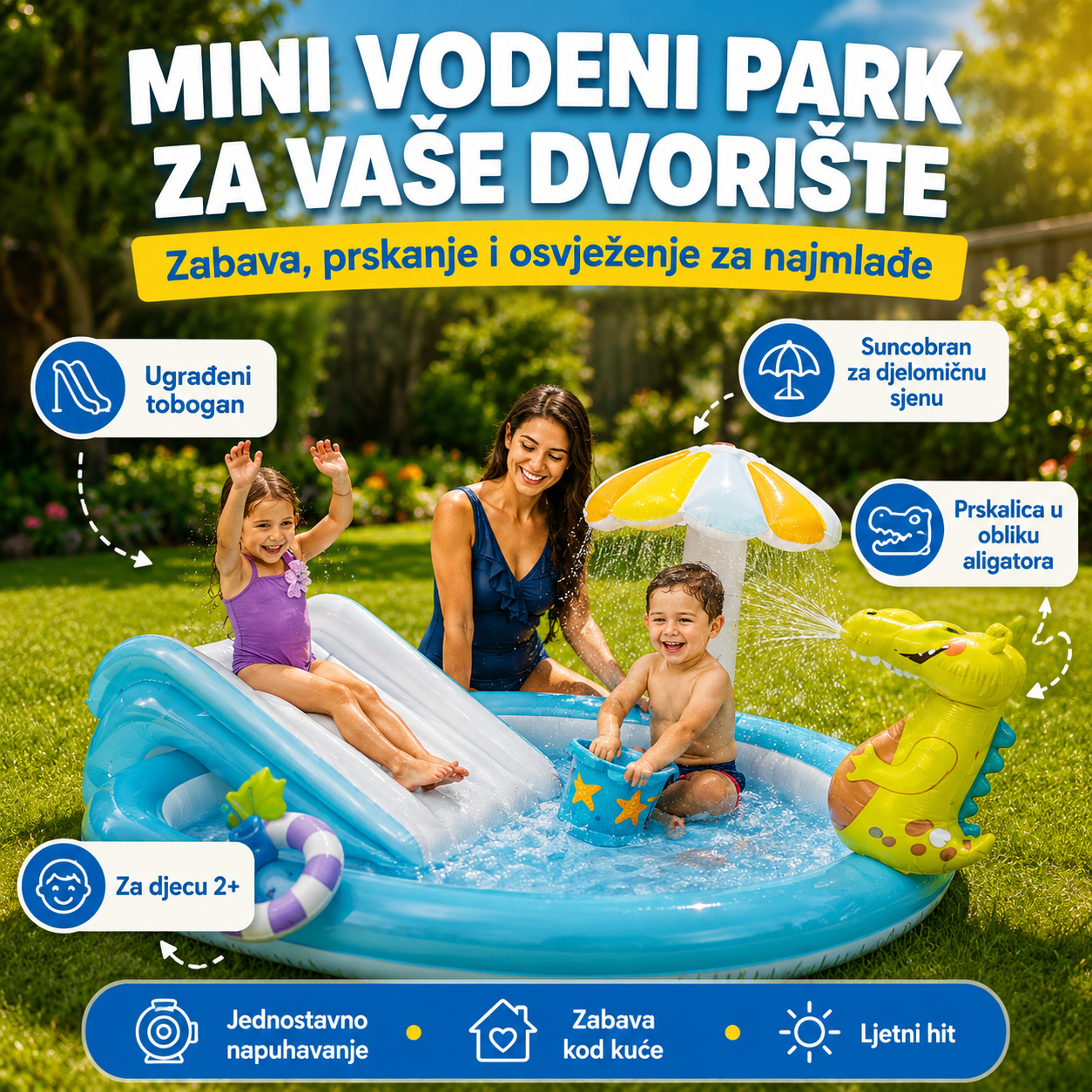 Intex Aligator Vodeni Park – – – slika 2
