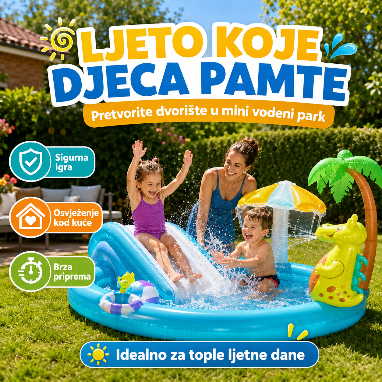 Intex Aligator Vodeni Park – – – slika 4