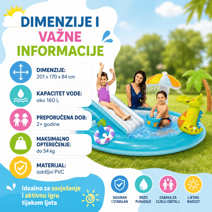 Intex Aligator Vodeni Park – – – slika 7