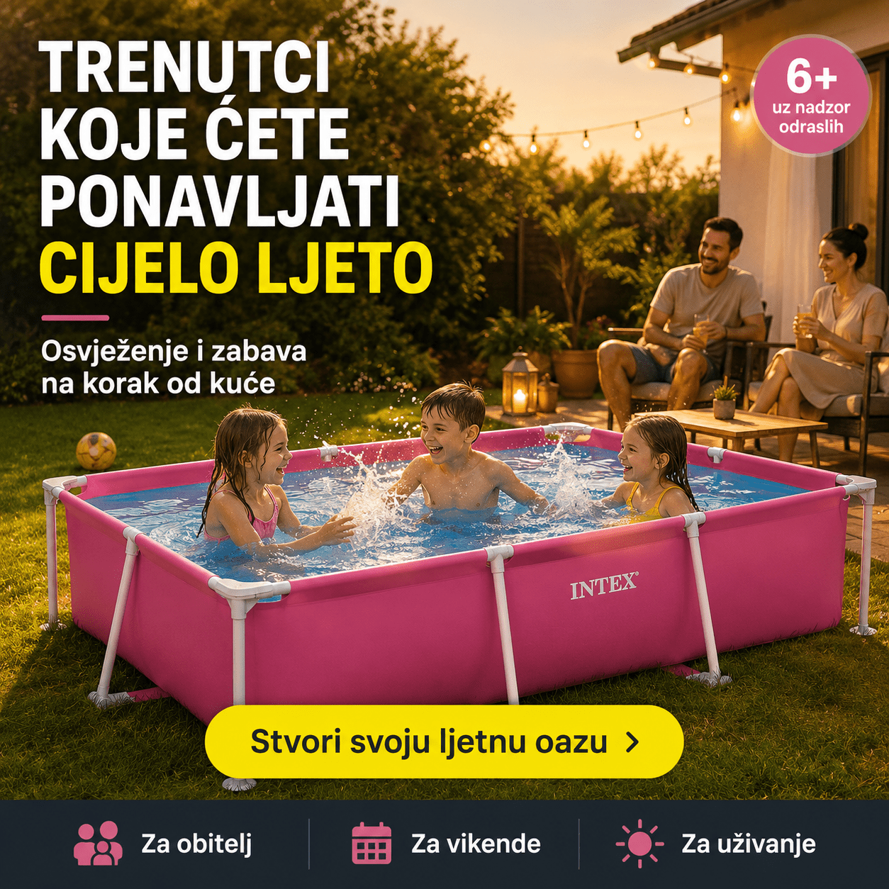 Intex Bazen 220x150x60cm – – – slika 2