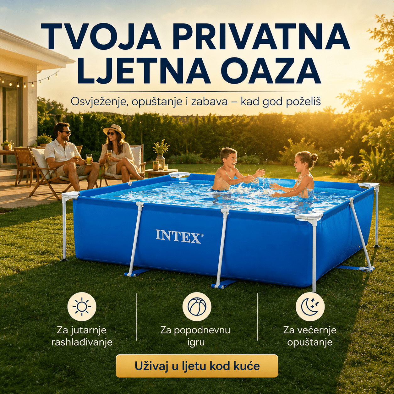 Intex Bazen 300 x 200 x 75 cm – – – slika 2